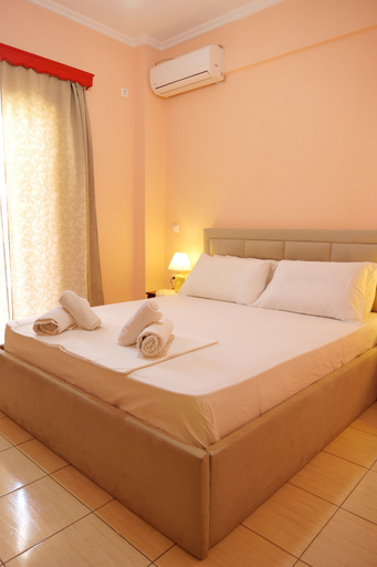 Bedroom 3, Charming 2-bed Apartment in Sarandë, Sarandës