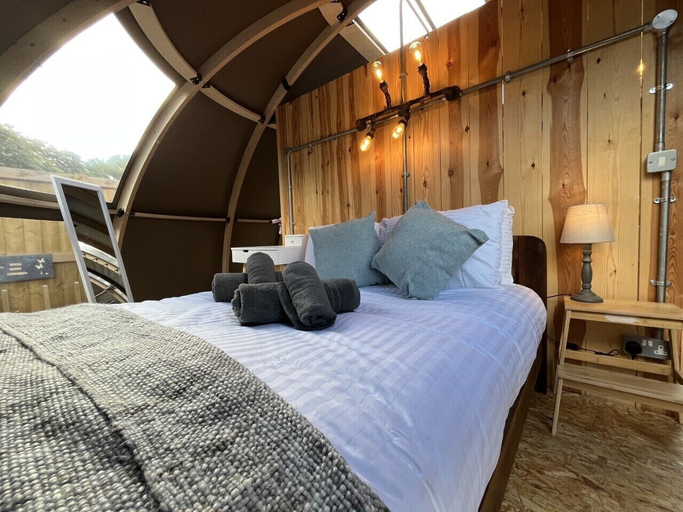Bedroom 3, Sunrise Dome Tent, Pembrokeshire