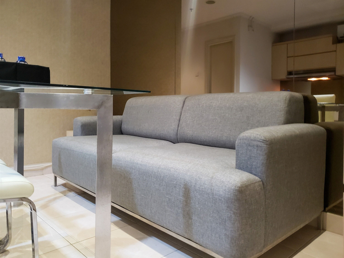 Living area 4, Minimalist And Comfy 1Br At The Boulevard Apartment, Jakarta Pusat