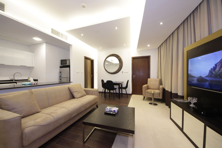 Living area 4, 1 Bedroom Apartment in The Matrix Tower, Dubai