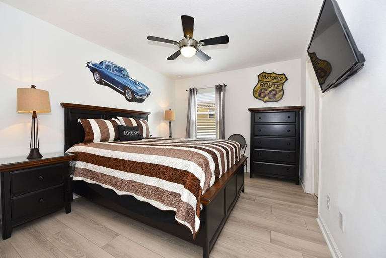Bedroom 3, Watersong Resort - 6 bed - Private Pool - IHR 3103, Polk