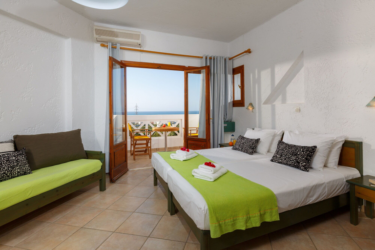 Bedroom 4, Romantica Hotel Apartments, Crete