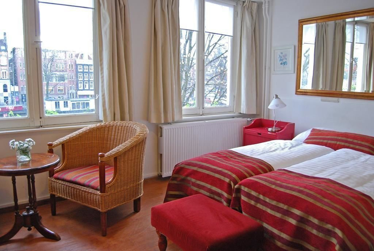 Bedroom 2, Amsterdam House Hotel, Amsterdam