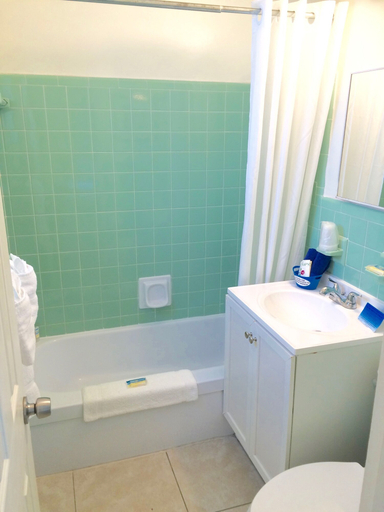 Bathroom 5, Great Escape Inn, Broward