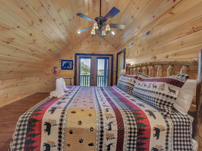 Bedroom 3, Waldens Creek Lodge, Sevier