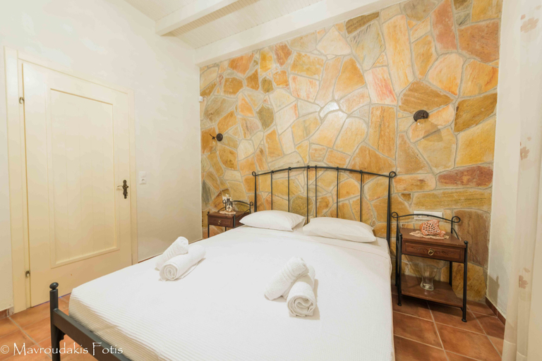 Bedroom 2, Unique Thasos Beach Villa, East Macedonia and Thrace