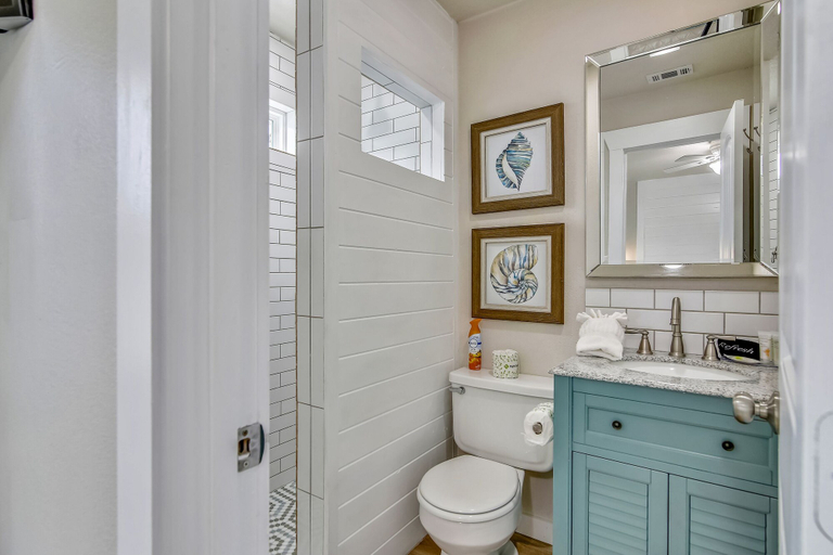 Bathroom 4, Lil Blue, Galveston