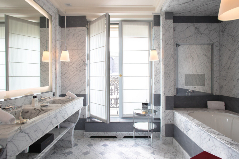 Bathroom 5, La Reserve Paris Hotel and Spa, Paris