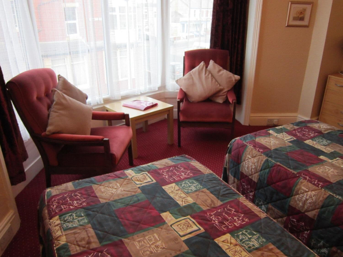 Bedroom 2, Sussex Hotel, Blackpool