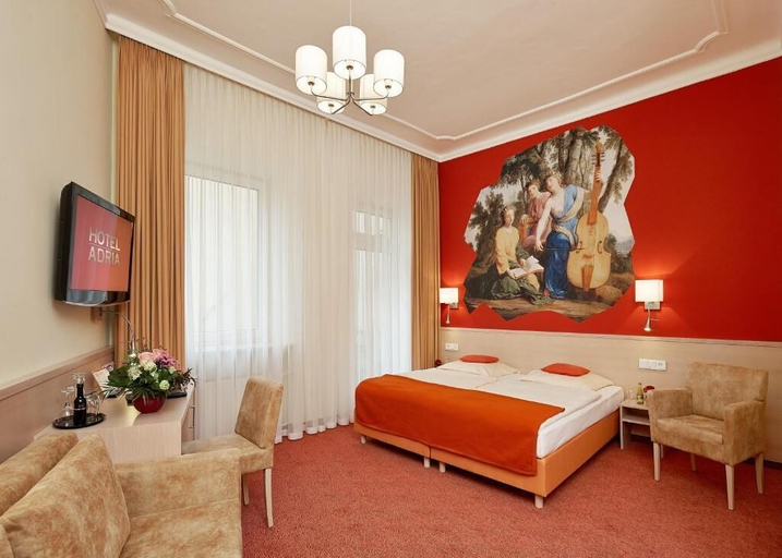 Bedroom 4, Hotel Adria München, München