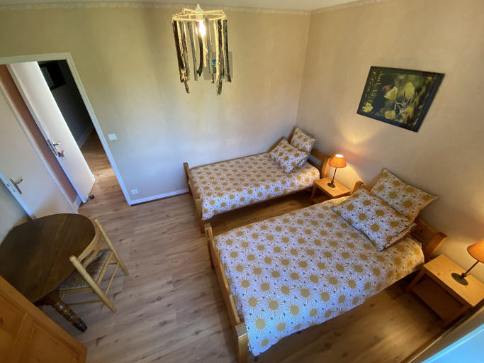 Bedroom 3, Gite lac de Vouglans, Jura