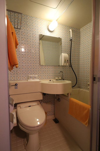 Bathroom 4, Hotel New Yama, Nagano