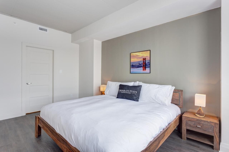 Bedroom 2, Corporate Stays L'Equinox Apartments, Laval