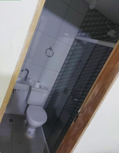 Bathroom, Pousada Tropical, Aparecida
