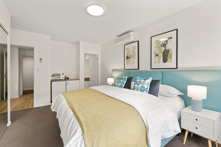 Bedroom 3, Burwood Serviced Apartments, Melbourne