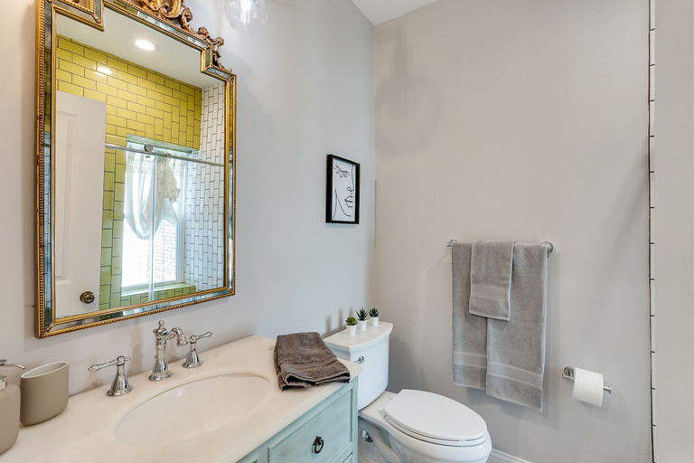 Bathroom 4, Trendy Fairmount Gem Roof Deck, Philadelphia