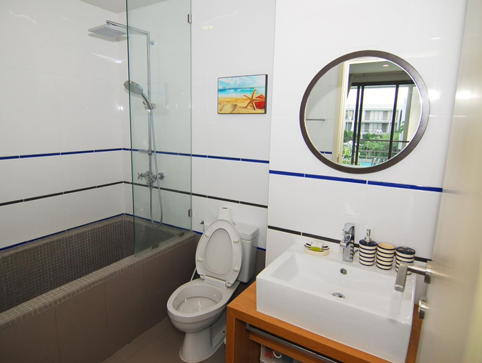Bathroom, Hua Hin Condo 2 Bedrooms at Baan San Kraam, Cha-Am