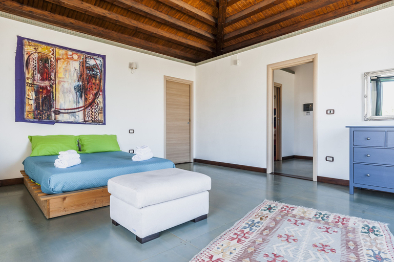 Bedroom 3, Charming Sea View Villa close to beach, Syracuse
