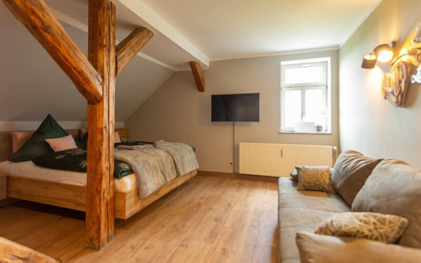 Bedroom 4, Gasthof Obere Mühle, Harz