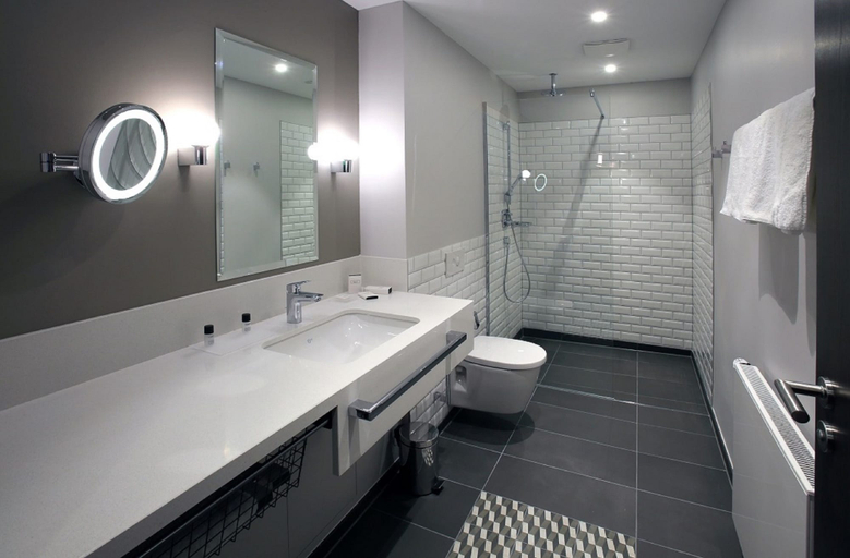 Bathroom 4, Hotel Am Fischmarkt, Wesel