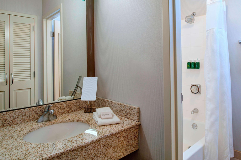Bathroom 4, Courtyard by Marriott Kansas City Airport, Kansas City