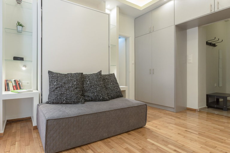 Bedroom 2, Cozy Flat with Terrace & Patio near Lycabettus, Attica