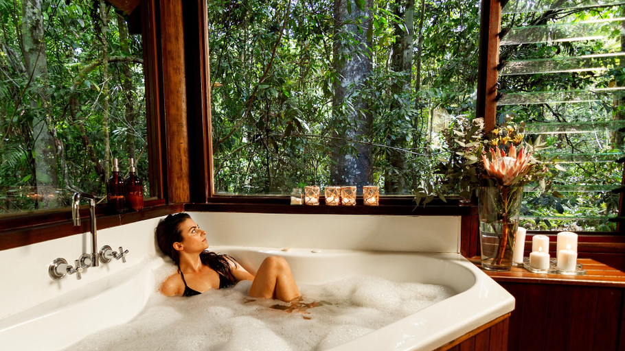 Bathroom 3, The Canopy Rainforest Treehouses and Wildlife Sanctuary, Eacham