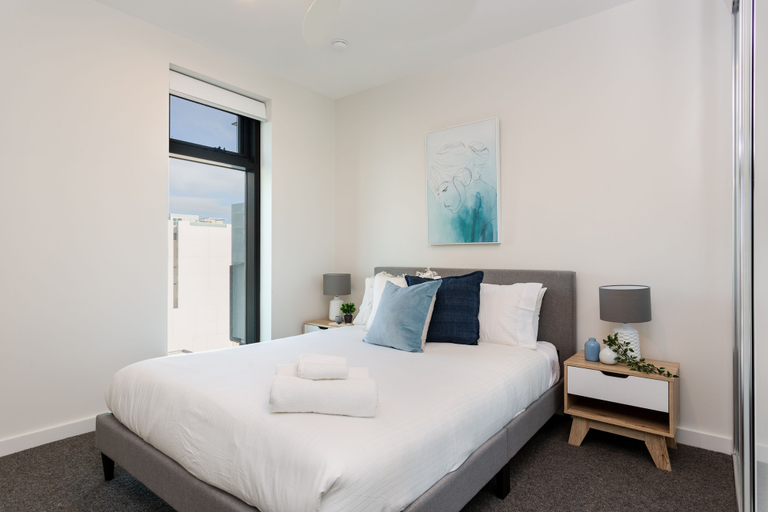 Bedroom 3, The East End Apartments by Urban Rest, Adelaide