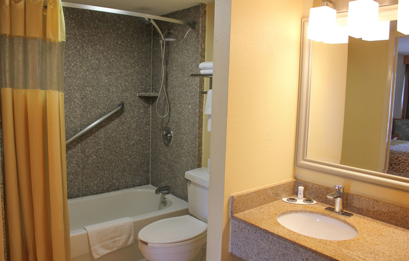 Bathroom 4, Rose Garden Inn & Suites, Thomas