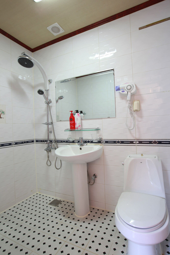Bathroom 3, Green Castle Pension, Pyeongchang