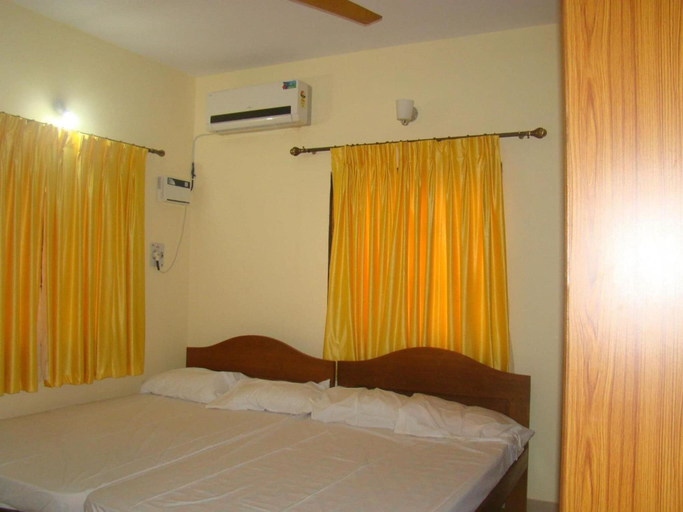 Bedroom 3, Saikunj Holiday Homes, North Goa