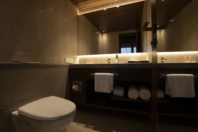 Bathroom 5, YU Hotel Candolim, North Goa