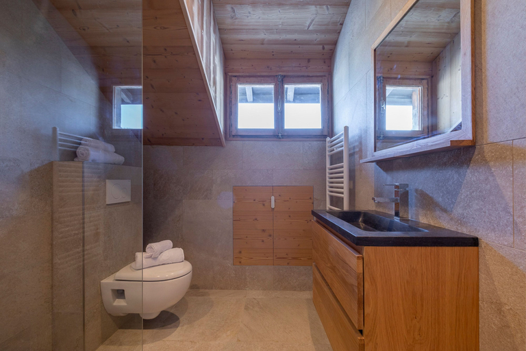 Bathroom 4, Résidence Le Panorama - Megève, Haute-Savoie