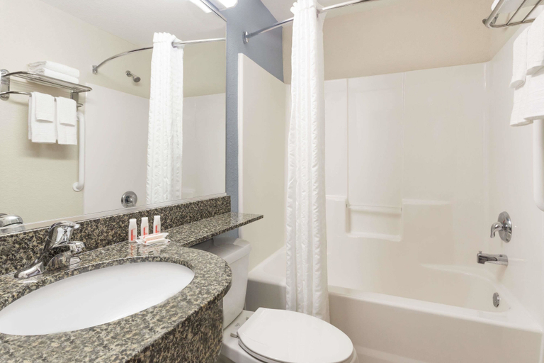 Bathroom 4, Microtel Inn & Suites by Wyndham Spring Hill/Weeki Wachee, Hernando
