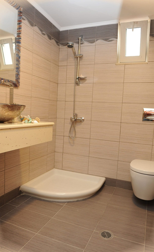 Bathroom 5, Hotel Kalithea, South Aegean