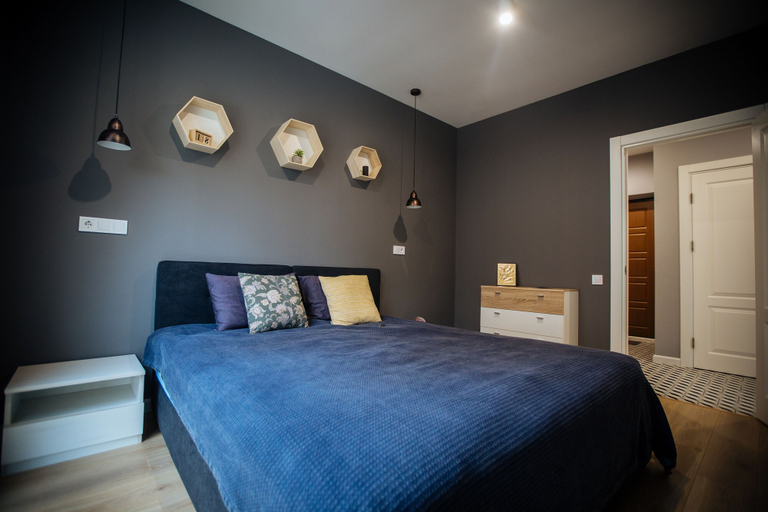 Bedroom 3, Kostjukowski Apartments Shevchenka 60, L'vivs'ka