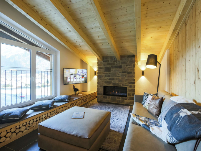 Bedroom 4, Stately Apartment on a Hotel in Kaprun With Sauna & Hot Tub, Zell am See