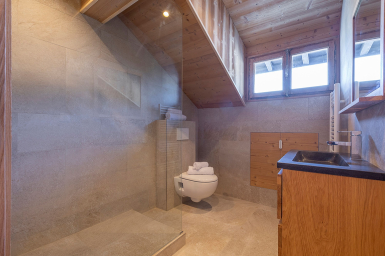 Bathroom 5, Résidence Le Panorama - Megève, Haute-Savoie