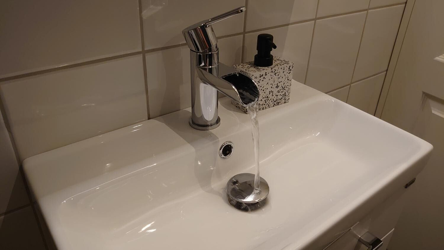 Bathroom 4, Simones Lägenhetshotell, Vadstena