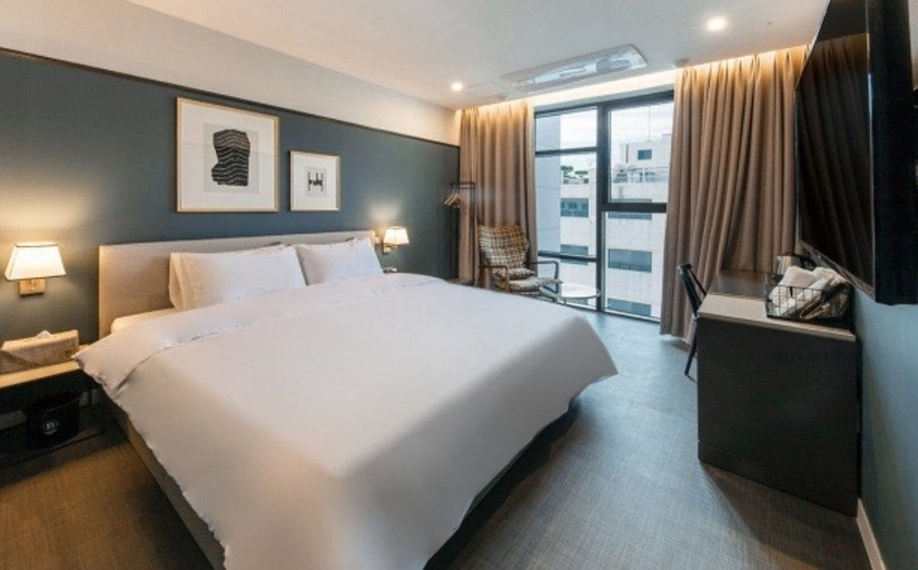 Bedroom 4, Brown Dot Hotel Deokcheon, Buk