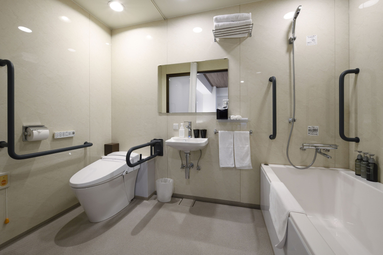 Bathroom 4, Nest Hotel Hiroshima Ekimae, Hiroshima