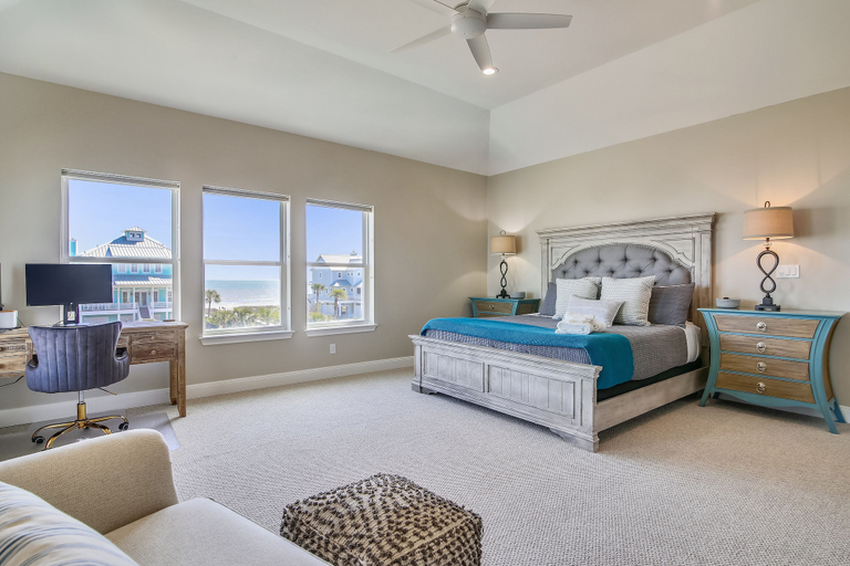 Bedroom 2, Seafoam House, Galveston