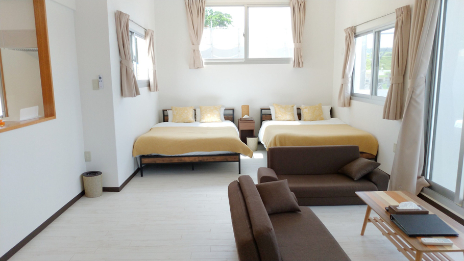 Bedroom 2, Cottage HANA, Motobu