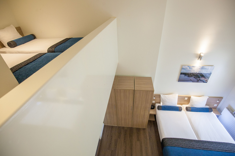 Bedroom 3, Hotel Library Amsterdam, Amsterdam