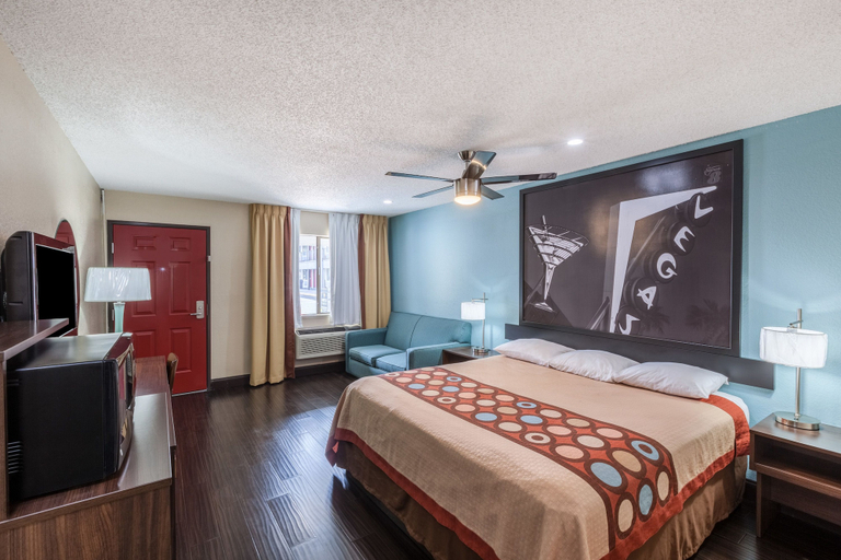 Bedroom 3, Super 8 by Wyndham Austin University/Downtown Area, Travis