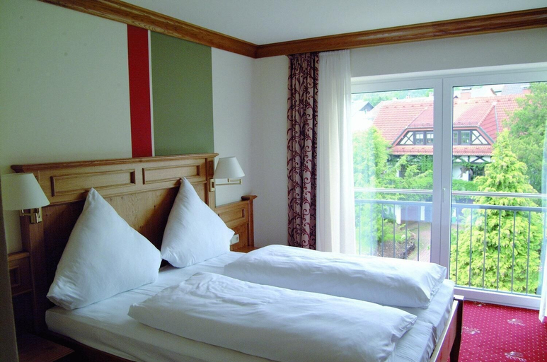 Bedroom 2, Hotel Jägerhof, Aschaffenburg