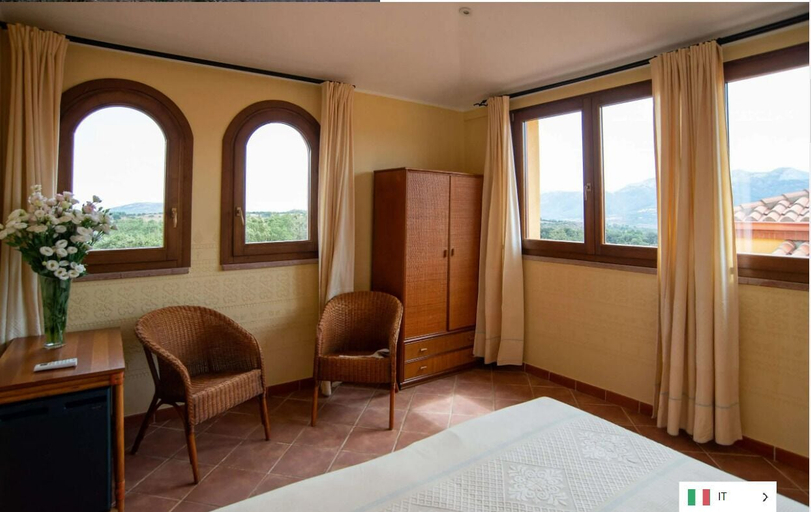 Bedroom 3, S'ena Hotel, Medio Campidano
