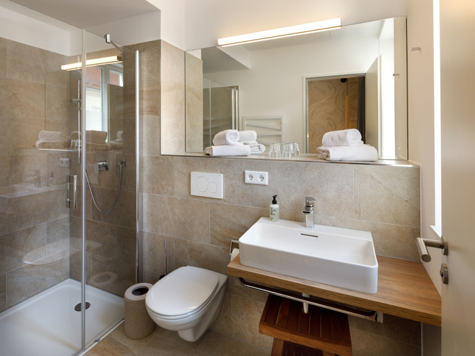 Bathroom 5, Hotel Das Regensburg, Regensburg