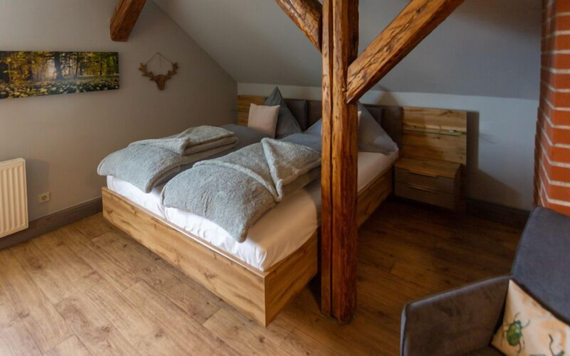 Bedroom 2, Gasthof Obere Mühle, Harz