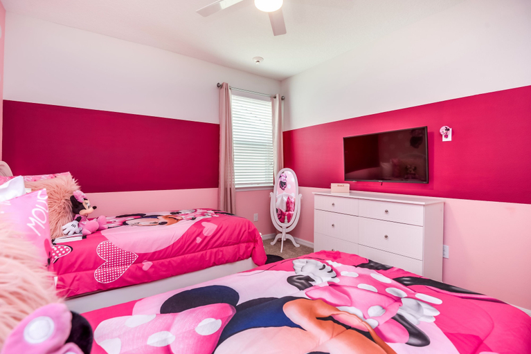 Bedroom 3, Family Friendly 6bed 5Ba Villa Games Pool Spa 9039, Osceola